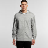 5124-MENS FLECK ZIP HOOD