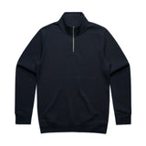 5125-MENS STENCIL HALF ZIP