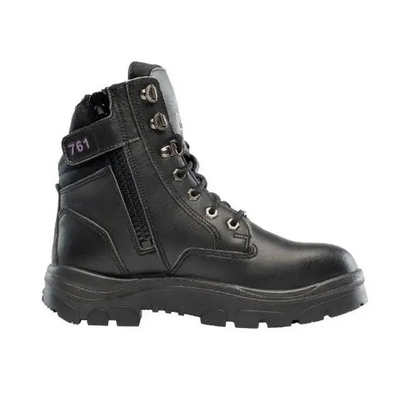 SOUTHERN CROSS ZIP LADIES TPU-VEGAN BLACK