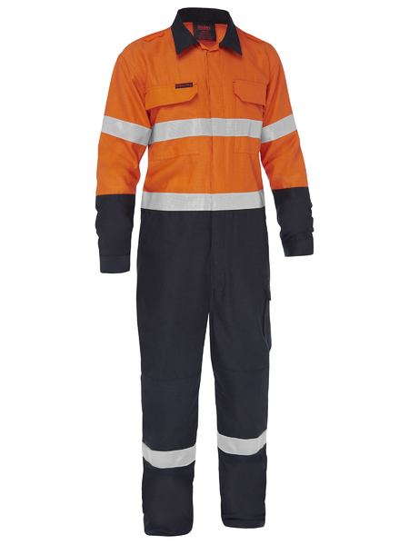 APEX 185/240 TAPED HI VIS FR RIPSTOP VENTED COMBO COVERALL