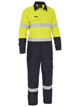 APEX 185/240 TAPED HI VIS FR RIPSTOP VENTED COMBO COVERALL