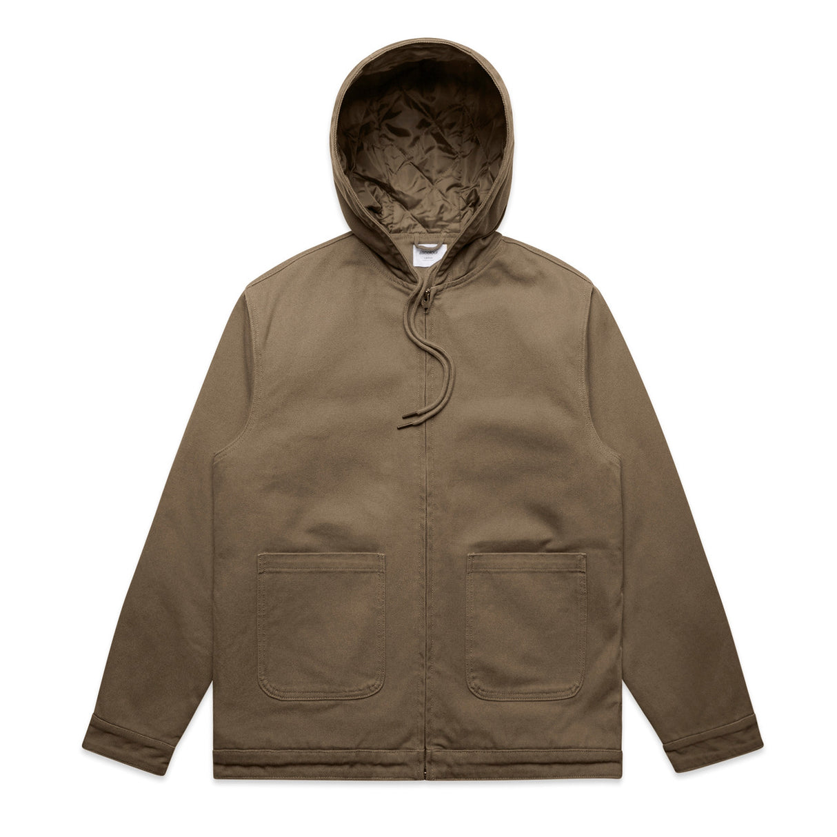 5529 - Canvas Heavy Hooded Jacket