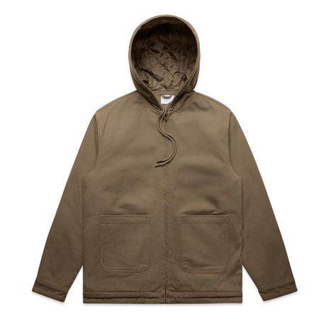 5529 - Canvas Heavy Hooded Jacket