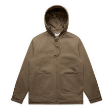 5529 - Canvas Heavy Hooded Jacket