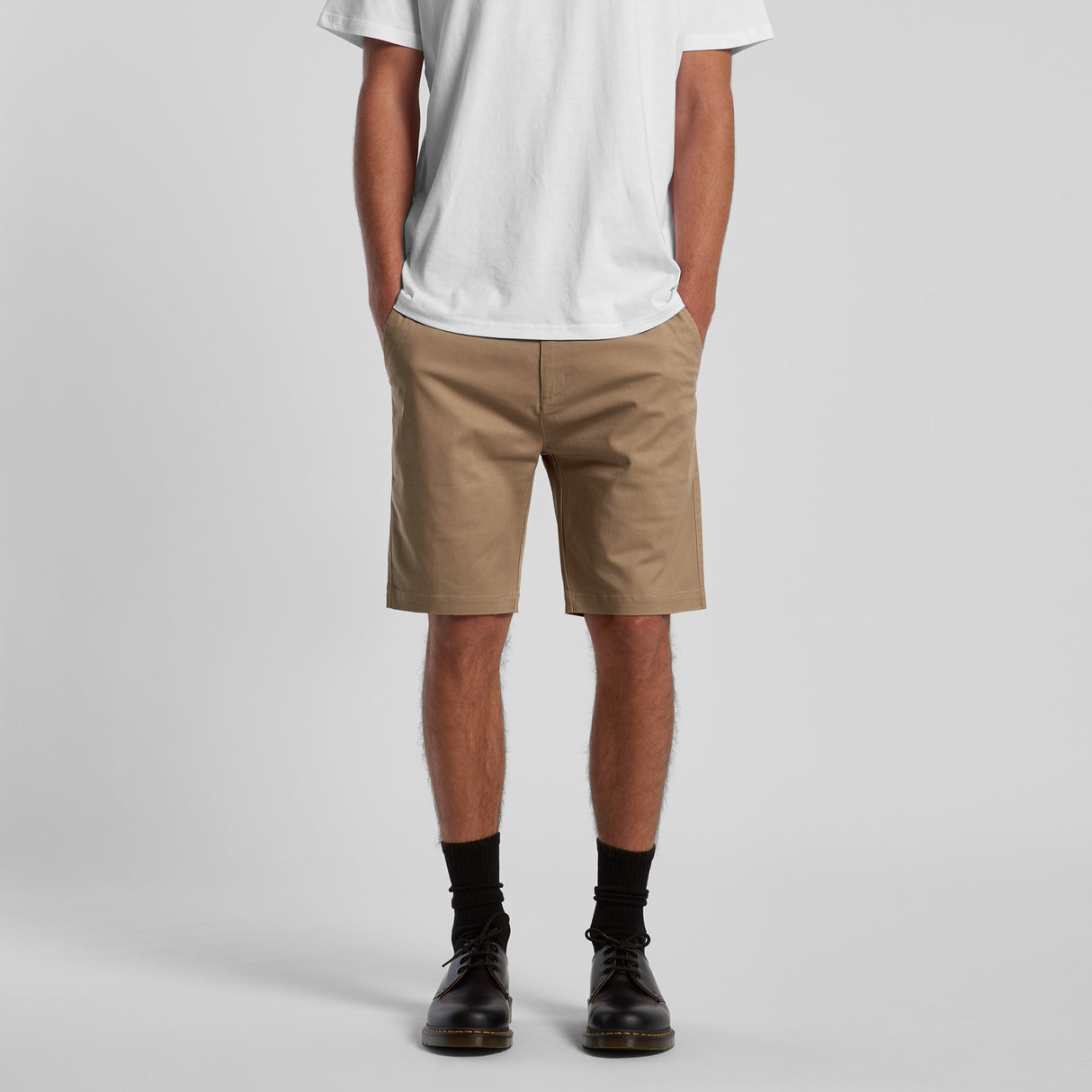 5902-MENS PLAIN SHORTS