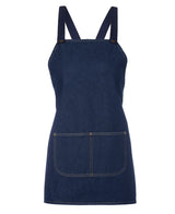 5ACBB-Jb'S Cross Back 65X71 Bib Denim Apron