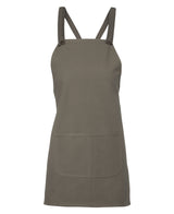 5ACBE-Jb'S Cross Back 65X71 Bib Canvas Apron