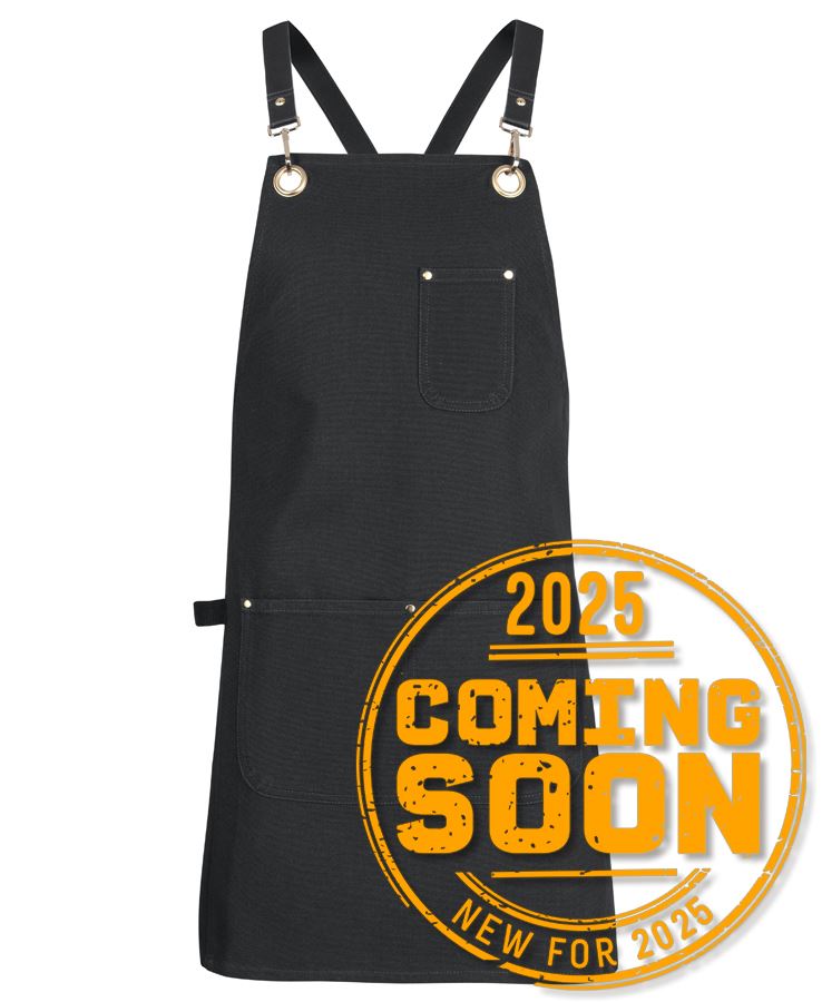 5ACBP-JB's 65x75 BRASS EYELET CANVAS APRON PU STRAP