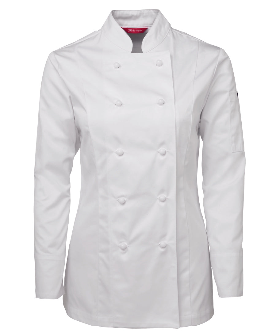 5CJ1-Jb'S Ladies L/S Chef'S Jacket