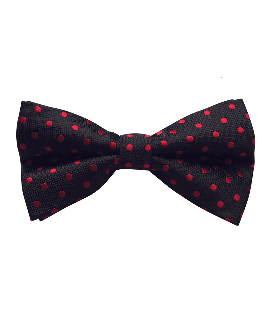 5TBO-Jb'S Polka Dot Bow Tie