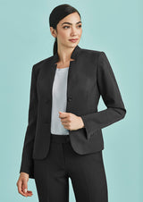 60113-Cool Stretch Womens Reverse Lapel Jacket