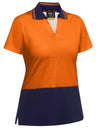 WOMEN’S HI VIS V-NECK POLO