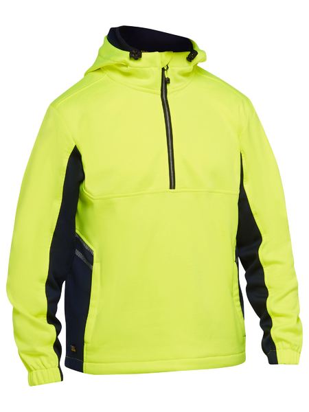 HI VIS WATER REPELLENT FLEECE HOODIE