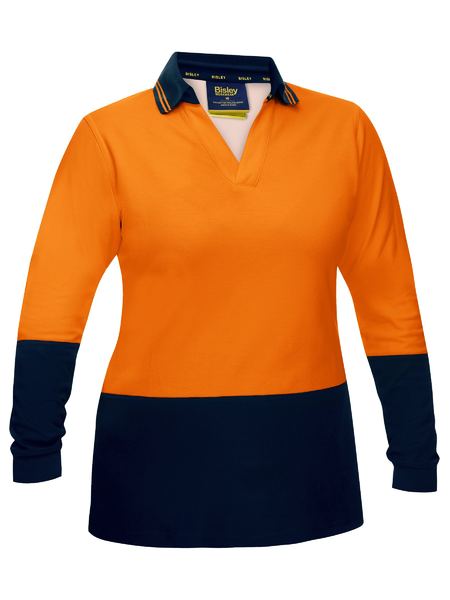 V-NECK POLO FOR WOMEN (HI VIS)