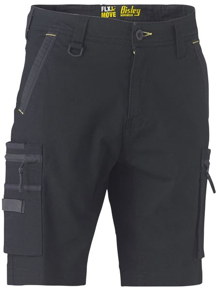 Flx & Move™ Stretch Utility Zip Cargo Short