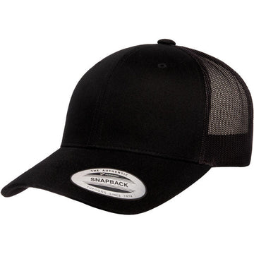 6606R  RECYCLED MESH RETRO TRUCKER CAP