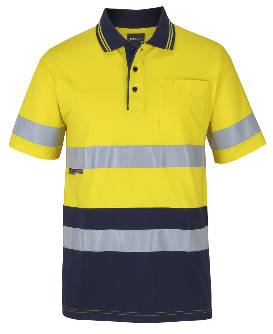 6DCPS-Jb'S Hv (D+N) S/S Cotton Polo