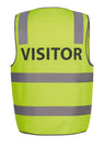 6DNS7-Jb'S Hv (D+N) Safety Vest Print Visitor