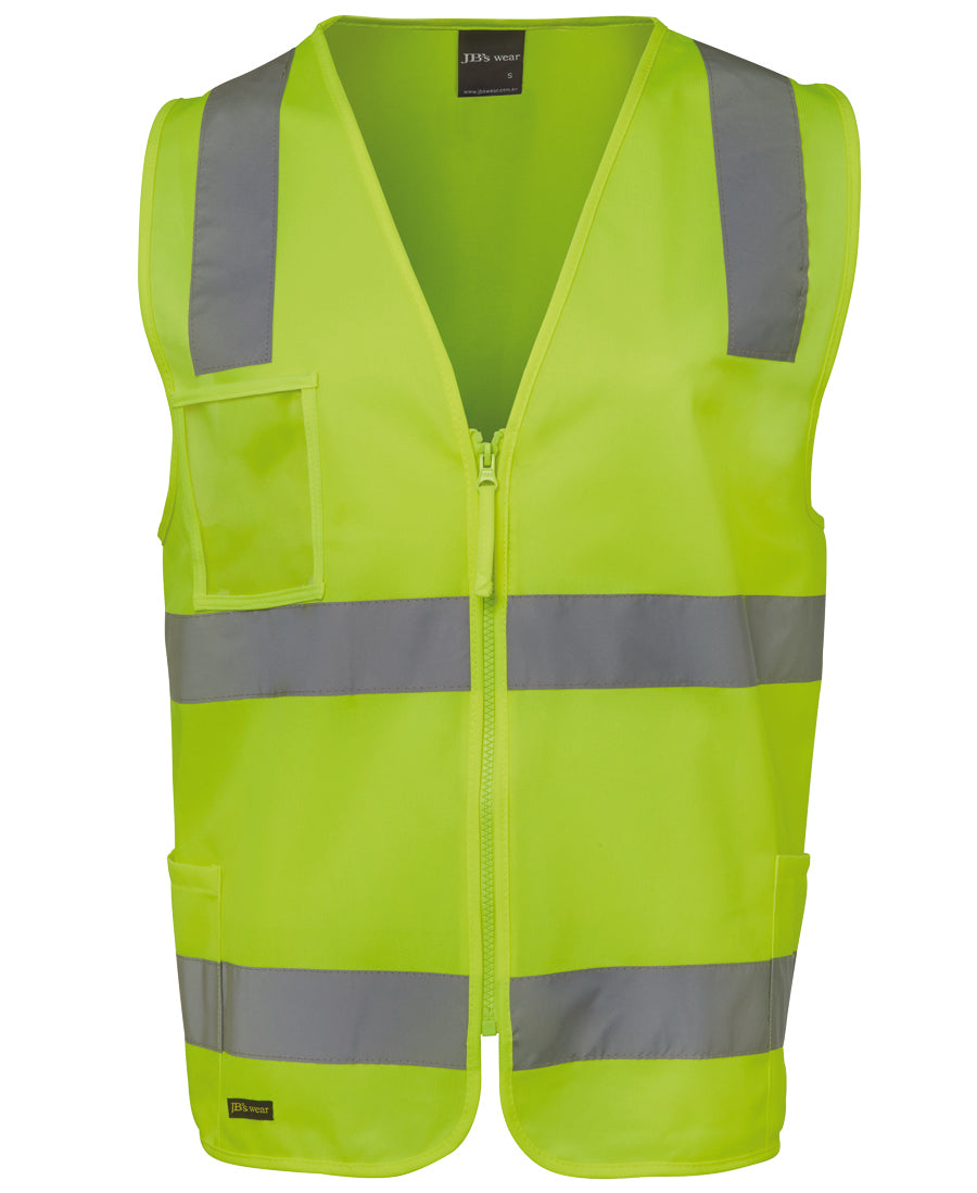 6DNSZ-Jb'S Hv (D+N) Zip Safety Vest