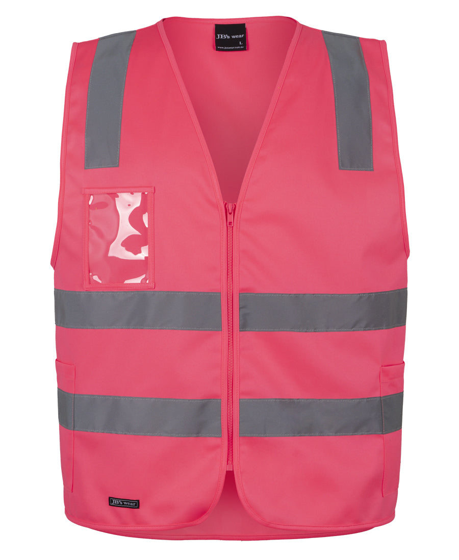 6DNSZ-Jb'S Hv (D+N) Zip Safety Vest