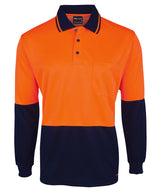 6HJNL-Jb'S Hv 4602.1 L/S Jacquard Polo