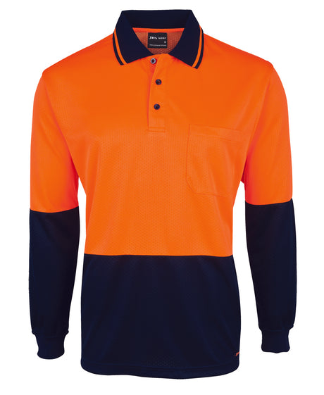 6HJNL-Jb'S Hv 4602.1 L/S Jacquard Polo