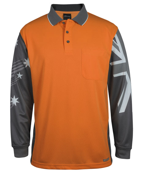 6HSCL-Jb'S Hv L/S Southern Cross Polo