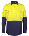 6HVCS-Jb'S Hv Close Front L/S 150G Work Shirt