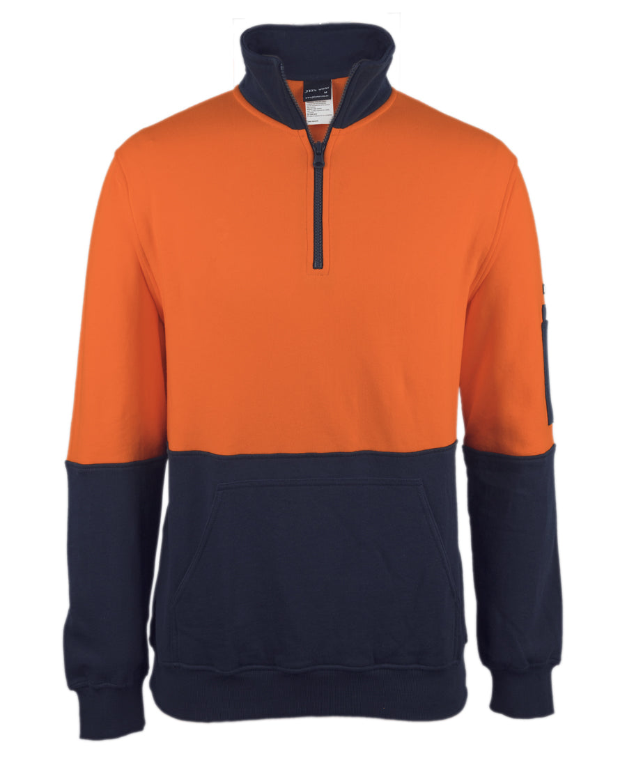 6HVFM-Jb'S Hv 310 Cotton 1/2 Zip Fleece