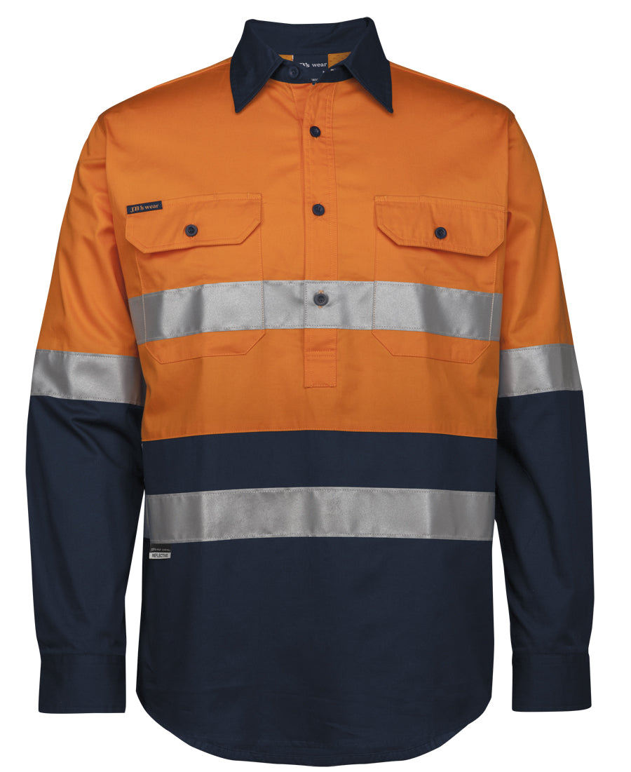 6HWCS-Jb'S Hv (D+N) Close Front L/S 150G W/Shirt