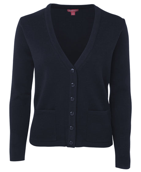 6LC-Jb'S Ladies Knitted Cardigan