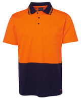 6NCCS-Jb'S Hv Non Cuff S/S Cotton Back Polo