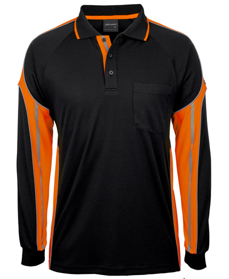 6SPPL-Jb'S L/S Street Panel Polo