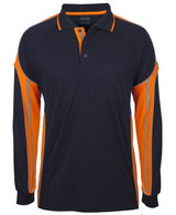 6SPPL-Jb'S L/S Street Panel Polo