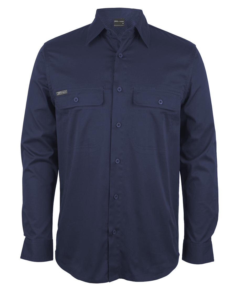 6WLSS-Jb'S L/S Stretch Work Shirt