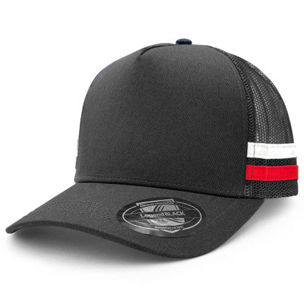 7050-Striped Trucker