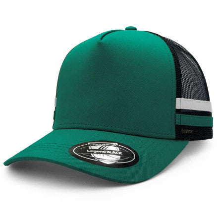 7050-Striped Trucker