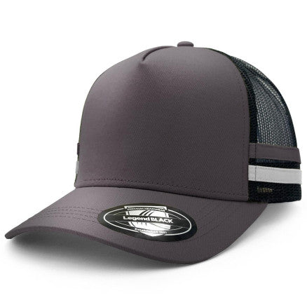7050-Striped Trucker