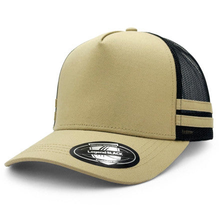 7050-Striped Trucker