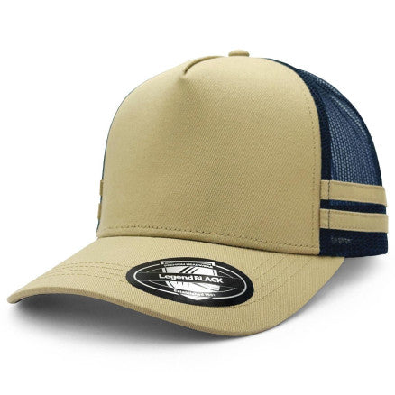 7050-Striped Trucker