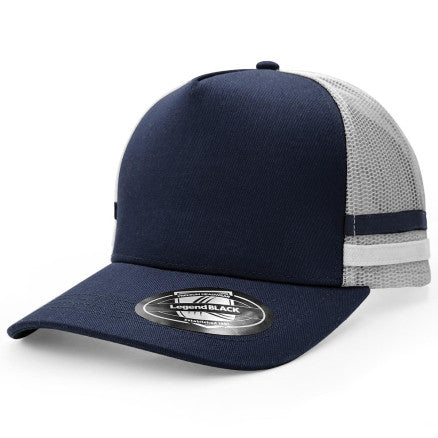 7050-Striped Trucker