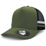 7050-Striped Trucker