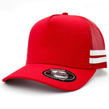 7050-Striped Trucker