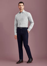 70716R-Siena Mens Slim Fit Flat Front Pant Regular