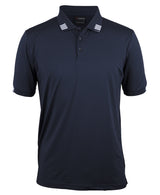 7S4P-Podium 4 Stripe S/S Stretch Polo /