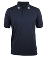 7S4P-Podium 4 Stripe S/S Stretch Polo /