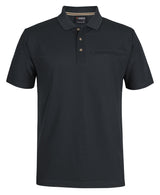 7SPR-PODIUM S/S RECYCLED POLYESTER POCKET POLO