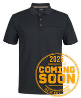 7SPR-PODIUM S/S RECYCLED POLYESTER POCKET POLO