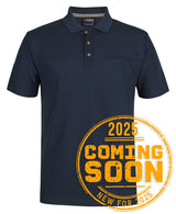 7SPR-PODIUM S/S RECYCLED POLYESTER POCKET POLO