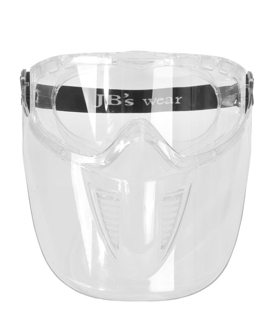 8F015-Jb'S Goggle And Mask Combination Clear